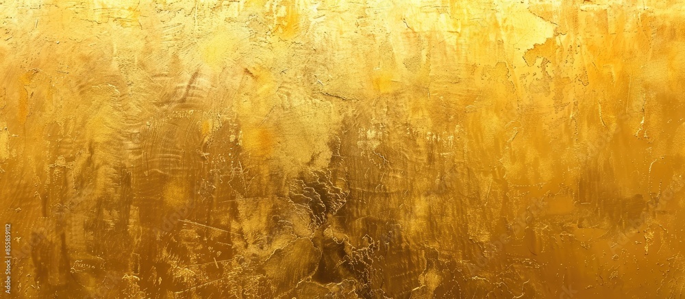 Aufkleber Golden colored texture for background, vertical striped with space for writing. with copy space image. Place for adding text or design