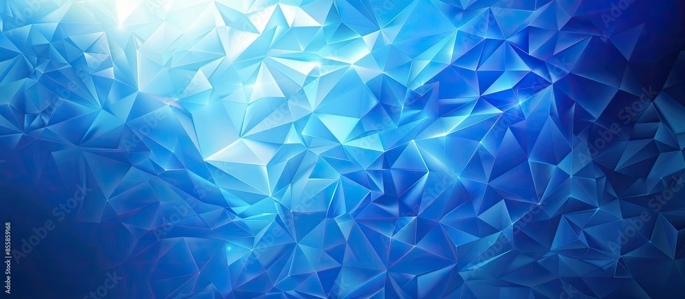 Poster blue abstract ,background polygon elegant background and banner business product present and game background. with copy space image. Place for adding text or design