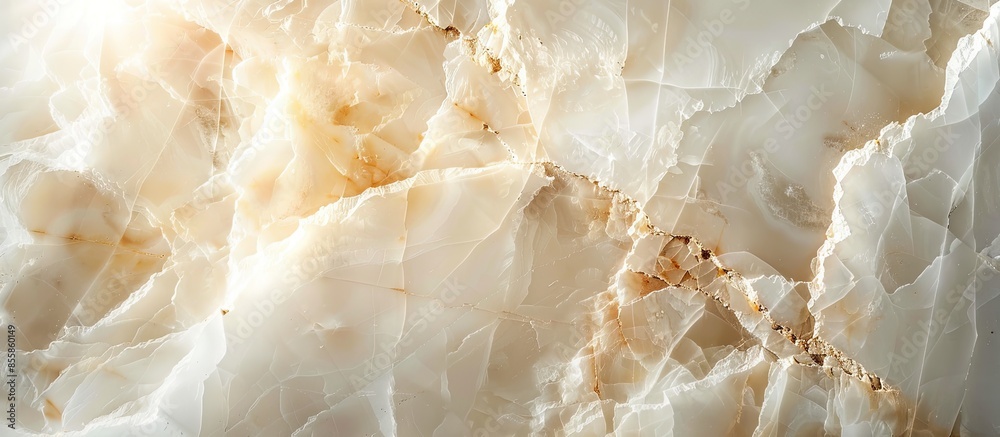 Aufkleber alabaster stone have crossed cut to show pattern and texture for interior decorate, use application of smartphone to change color,stone background. with copy space image