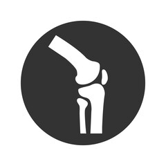 Joint Icon Symbol. Premium Quality Isolated Knee Element In Trendy Vector Style