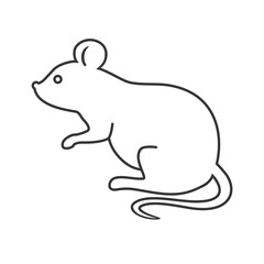 Rainbow icon flat. Homosexual minority concept icon. LGBT concept image vector