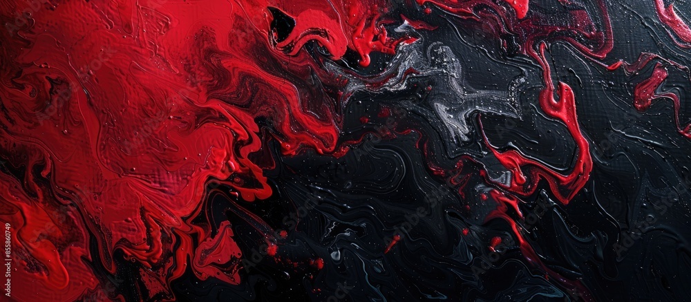 Poster Abstract red and black art background pastel background. with copy space image. Place for adding text or design
