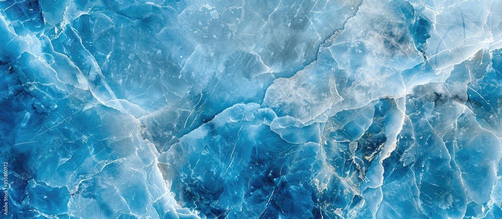 Fototapete blue marble texture high resolution, marble soft veins style. with copy space image. place for addin