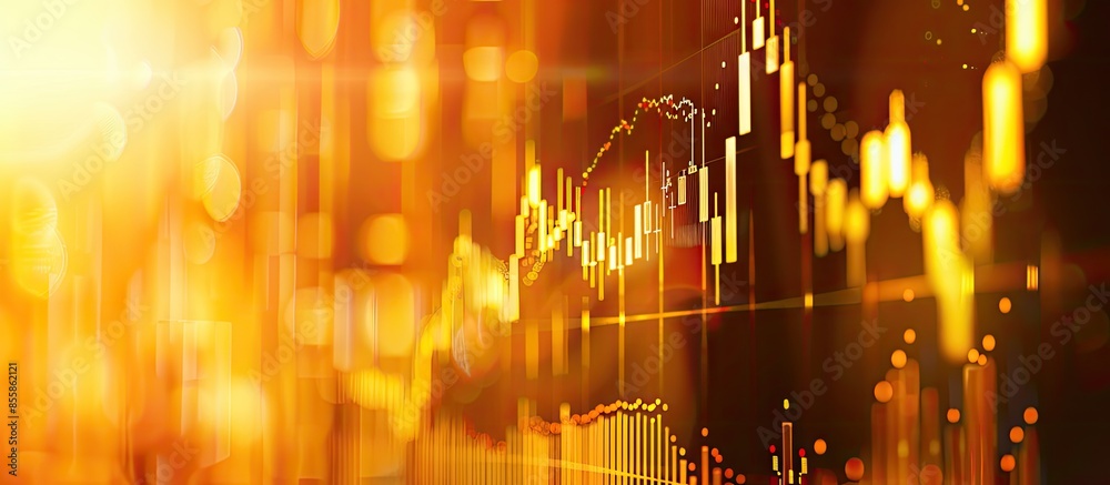Poster business team investment entrepreneur analysis graph stock trading stock chart ideas. Copy space image. Place for adding text or design