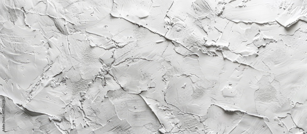 Poster gray white abstract stucco coated cement wall background texture. with copy space image. place for a