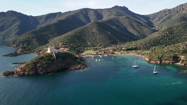 Discovering the Enchanting Seclusion of Girolata, Corsica: A Hidden Gem Accessible Only by Sea
