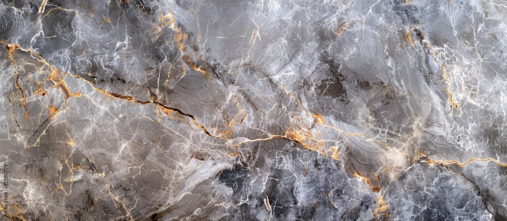 Poster light choco marble texture background, high resolution italian grey marble texture for abstract inte