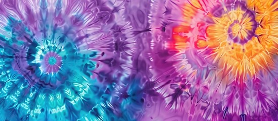 High resolution seamless tie dye pattern for covering textile surfaces, walls, gift packages. Can be used as a digital background for social media posts, either. with copy space image