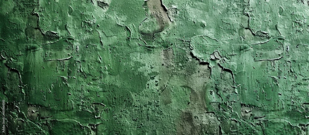 Aufkleber green cement wall background with free space for text. with copy space image. Place for adding text or design