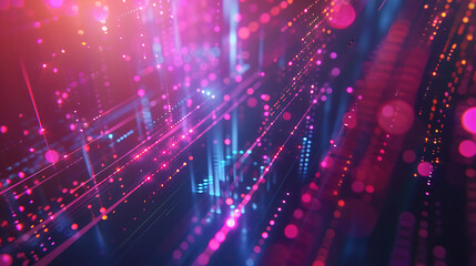 Naklejka premium technology and finance banner