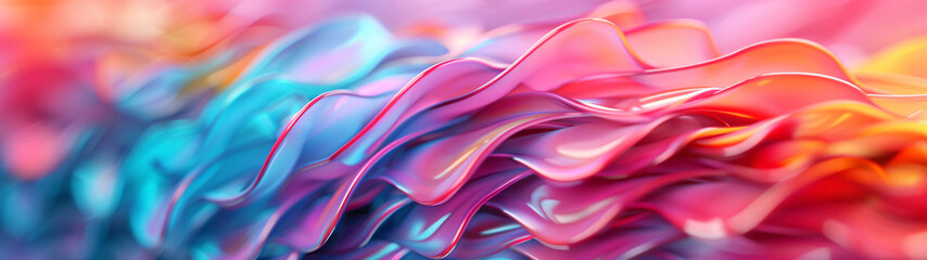 Naklejka premium A single, elongated prism floating in a void, its surface adorned with a mesmerizing tessellation of abstracted mythical creature scales, rendered in a vibrant spectrum of colors, 