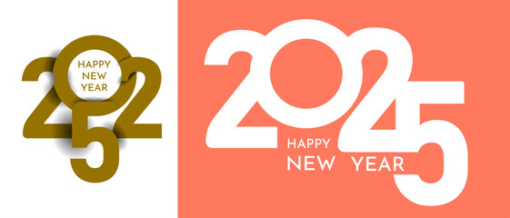 2025 new year logo.
