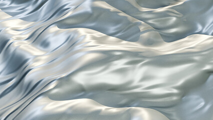 Obraz premium Elegant flowing silky satin fabric abstract background