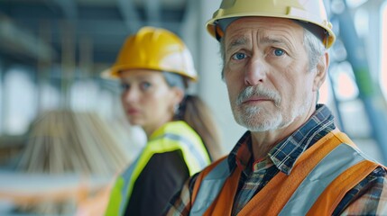 An experienced foreman on-site.