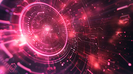 Obraz premium technology banner