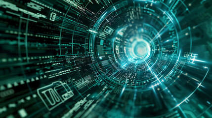 abstract techology background