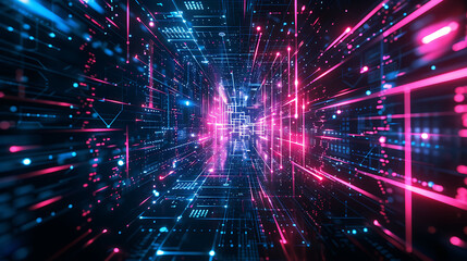 Fototapeta premium technology background