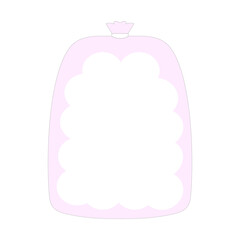 夏祭りの綿菓子⭐︎PNG