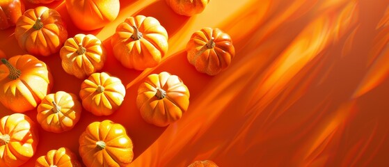 Vibrant Autumn Decor Inspiration Generative AI