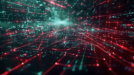 Fototapeta premium tech background