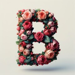 Rose colored letters