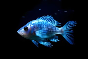 Fototapeta premium magical fish in under sea.