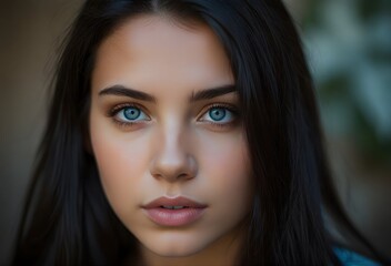 Obraz premium ia generated. portrait of a person