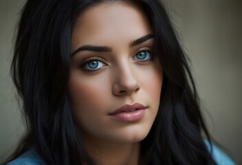 Fototapeta premium ia generated. portrait of a woman