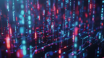 Obraz premium technology background