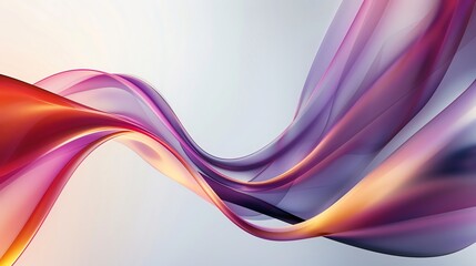 Gradient ribbon backgrounds Gradient ribbon designs with a clear area for text, perfect for modern and visually appealing business templates