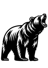 Bear SVG, Bear Head SVG, Forest SVG, Wooden SVG, Animal SVG, Honey SVG, Bear Portrait SVG, Bear Silhouette, Bear Vector, Clipart, Cut file for Cricut SVG, JPG, PNG