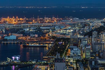 Obraz premium 都市夜景