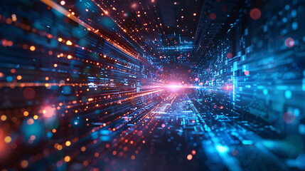 Naklejka premium technology design