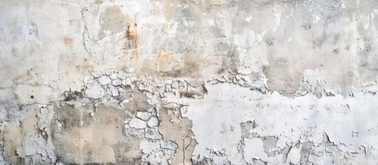 Obraz premium Close up image empty grunge textured wall for backdrop background. Blank concrete surface for copy space.