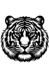 Tiger Face SVG, Cat SVG, Lion SVG, Cat from jungle SVG, Dangerous Animals SVG, Stripes SVG, Tiger Head SVG, Tiger Head Silhouette, Clipart, Cut file for Cricut, SVG, JPG, PNG, Leopard