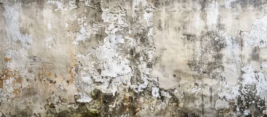 Fototapeta premium Old dirty wall texture background. Copy space image. Place for adding text and design