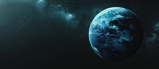 Obraz premium planet space. Copy space image. Place for adding text or design