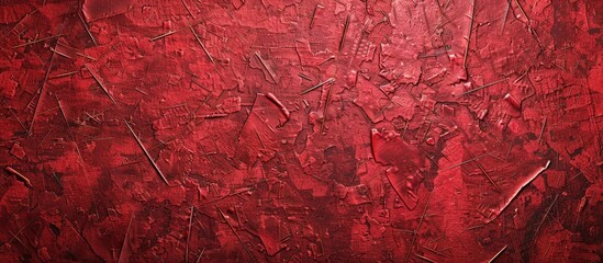 Chipboard Front Side, Bleached and Stained Red, Rough, Extra Coarse, Vignette Grunge Texture Detail. Copy space image. Place for adding text and design