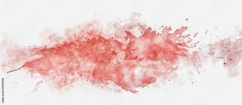 Fototapete bloody font pastel background abstract watercolor isolated. copy space image. place for adding text 
