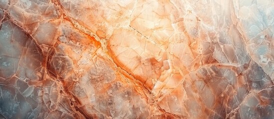 Fototapeta premium Marble texture background with Natural breccia marble stone texture used for ceramic wall floor and granite tiles. Copy space image. Place for adding text and design