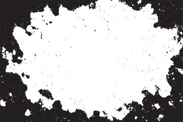 Abstract vector noise | Small particles of debris and dust | Distressed uneven background | Grunge texture overlay with rough and fine grains isolated on white background | Vector illustration