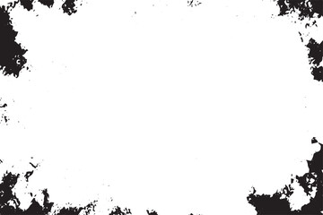 Obraz premium Abstract vector noise | Small particles of debris and dust | Distressed uneven background | Grunge texture overlay with rough and fine grains isolated on white background | Vector illustration