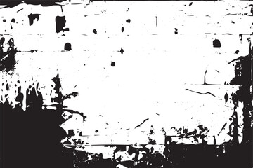 Obraz premium Abstract vector noise | Small particles of debris and dust | Distressed uneven background | Grunge texture overlay with rough and fine grains isolated on white background | Vector illustration