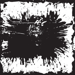 Abstract vector noise | Small particles of debris and dust | Distressed uneven background | Grunge texture overlay with rough and fine grains isolated on white background | Vector illustration