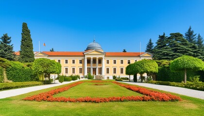Fototapeta premium woman shopping in supermarket