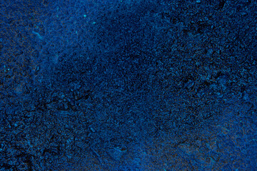Blue metallic abstract rough wall background texture
