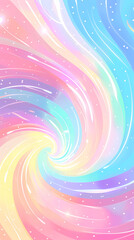 Colorful swirl background