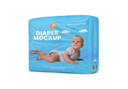 Diaper Mockup