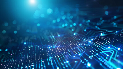 Fototapeta premium technology banner