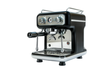Home Coffee Machine isolated on transparent background